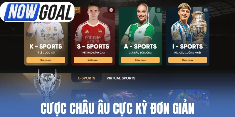 Cược Châu Âu cực kỳ đơn giản