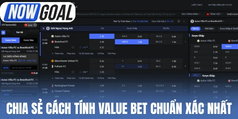 Chia sẻ cách tính Value bet chuẩn xác nhất